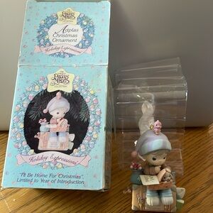 Precious Moments Christmas ornament I'll be Home for Christmas - NEW